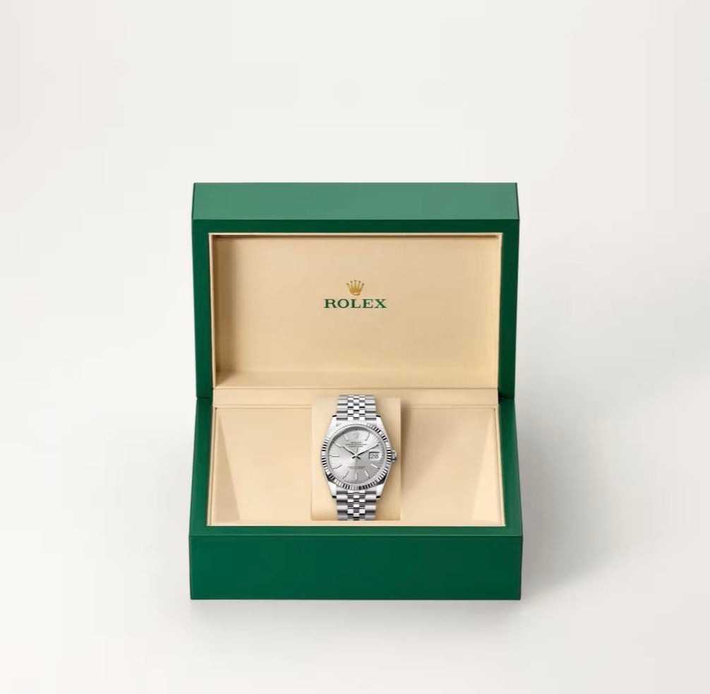 Roli Datejust, Silber, Jubilé-Band