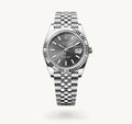 Roli Datejust, Schiefergrau, Jubilé-Band