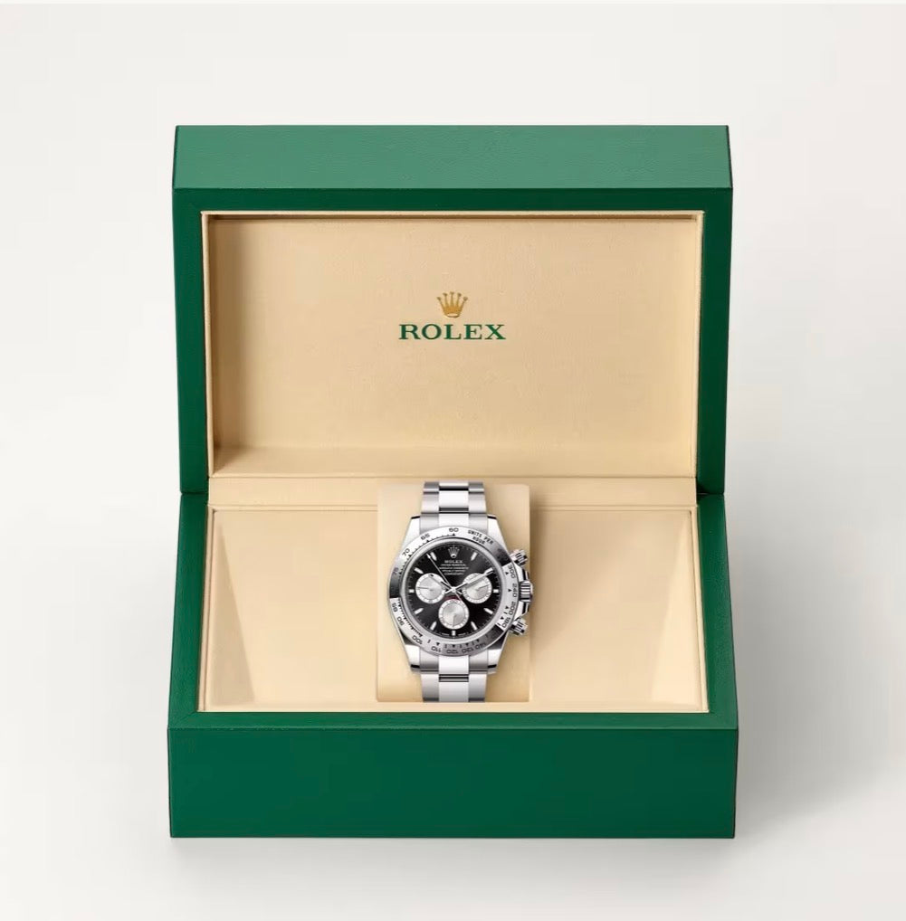 Roli Cosmograph Daytona, Weißgold, schwarz