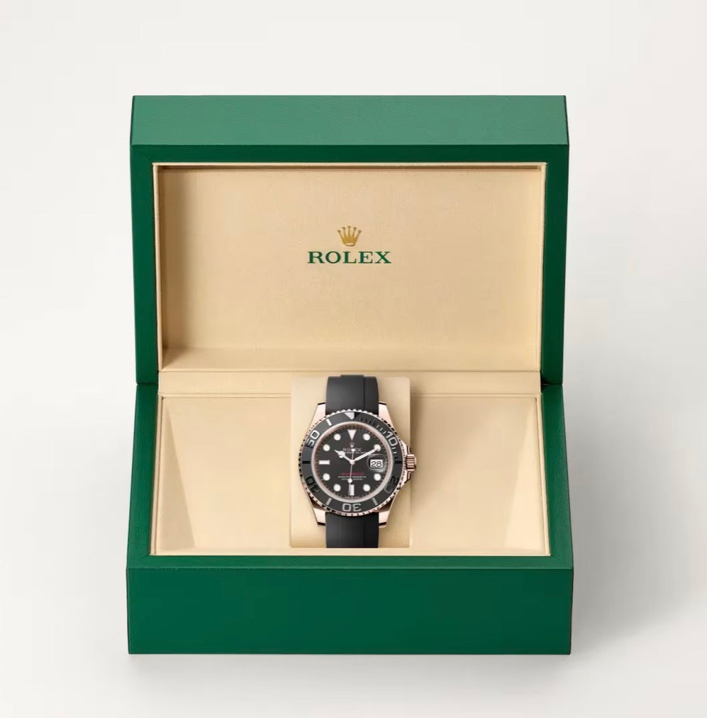 Roli Yacht-Master, Everose, Oysterflex-Kautschukband