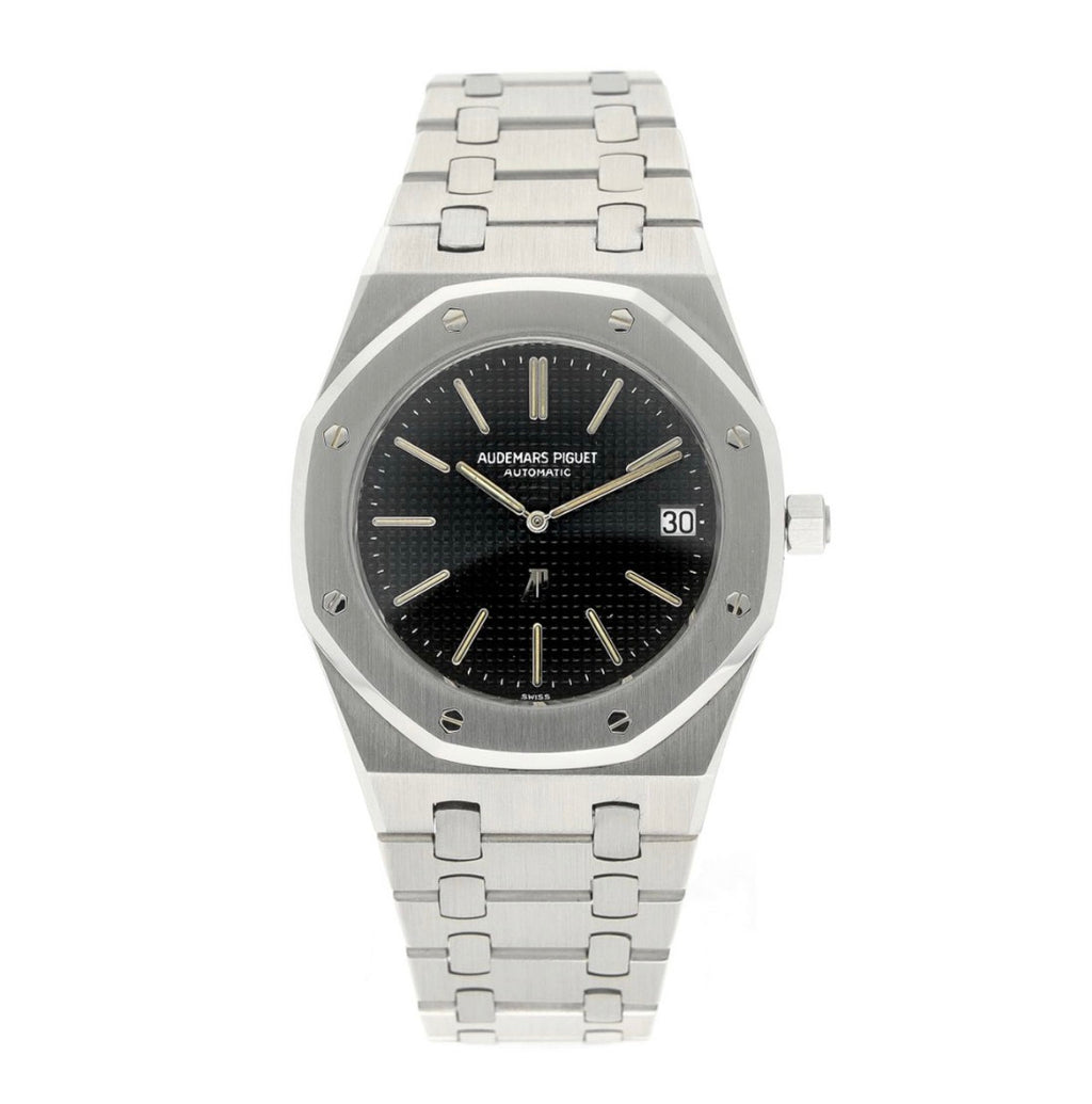 AP Royal Oak „Jumbo“, Stahl, schwarz/grau
