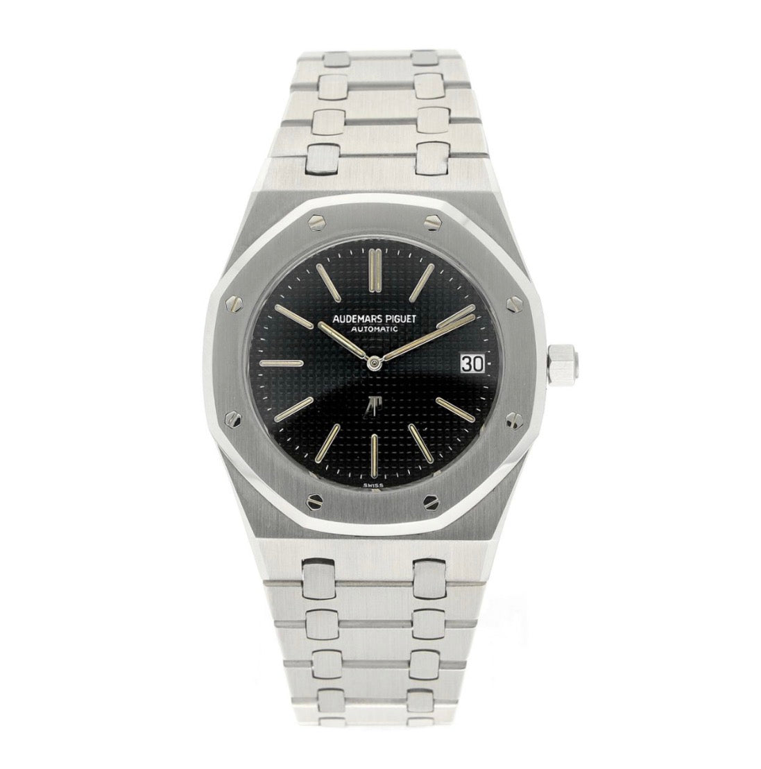 AP Royal Oak „Jumbo“, Stahl, schwarz/grau