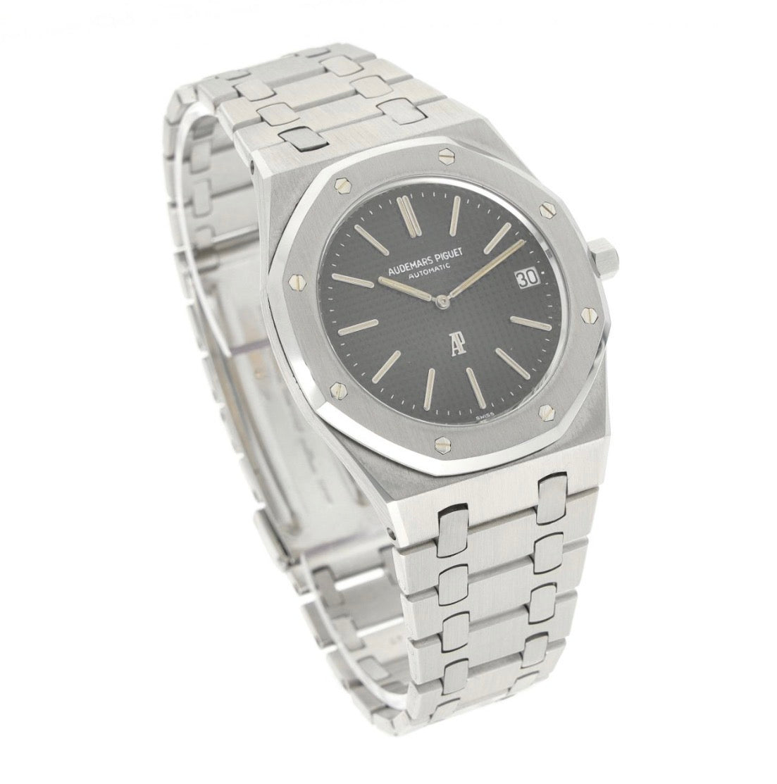 AP Royal Oak „Jumbo“, Stahl, schwarz/grau