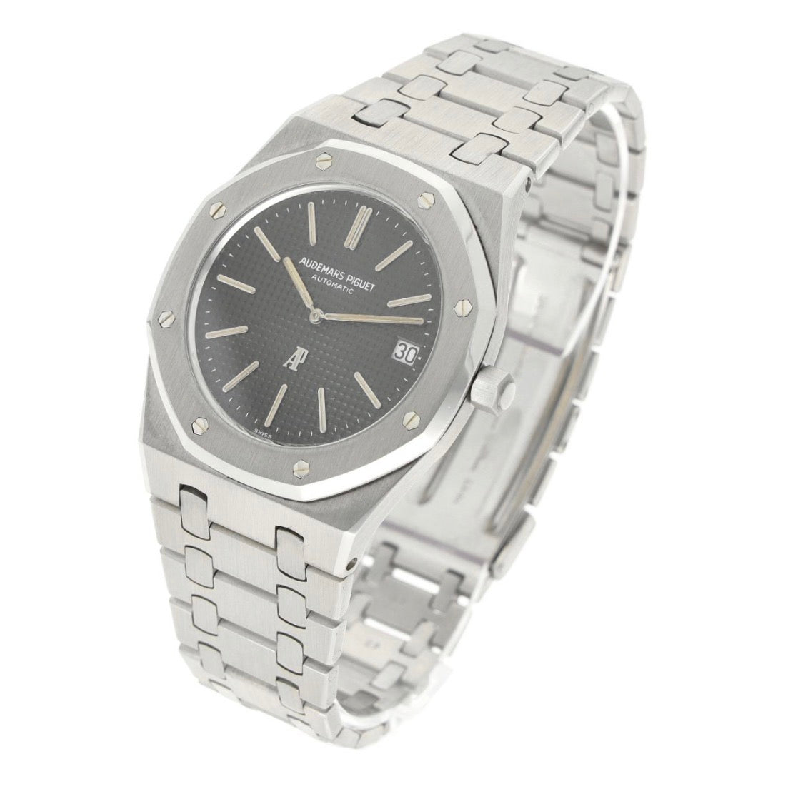 AP Royal Oak „Jumbo“, Stahl, schwarz/grau
