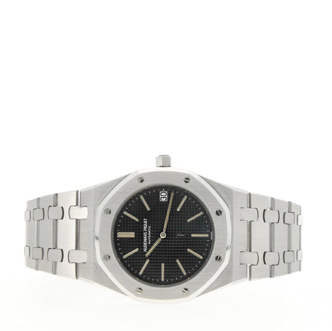 AP Royal Oak „Jumbo“, Stahl, schwarz/grau