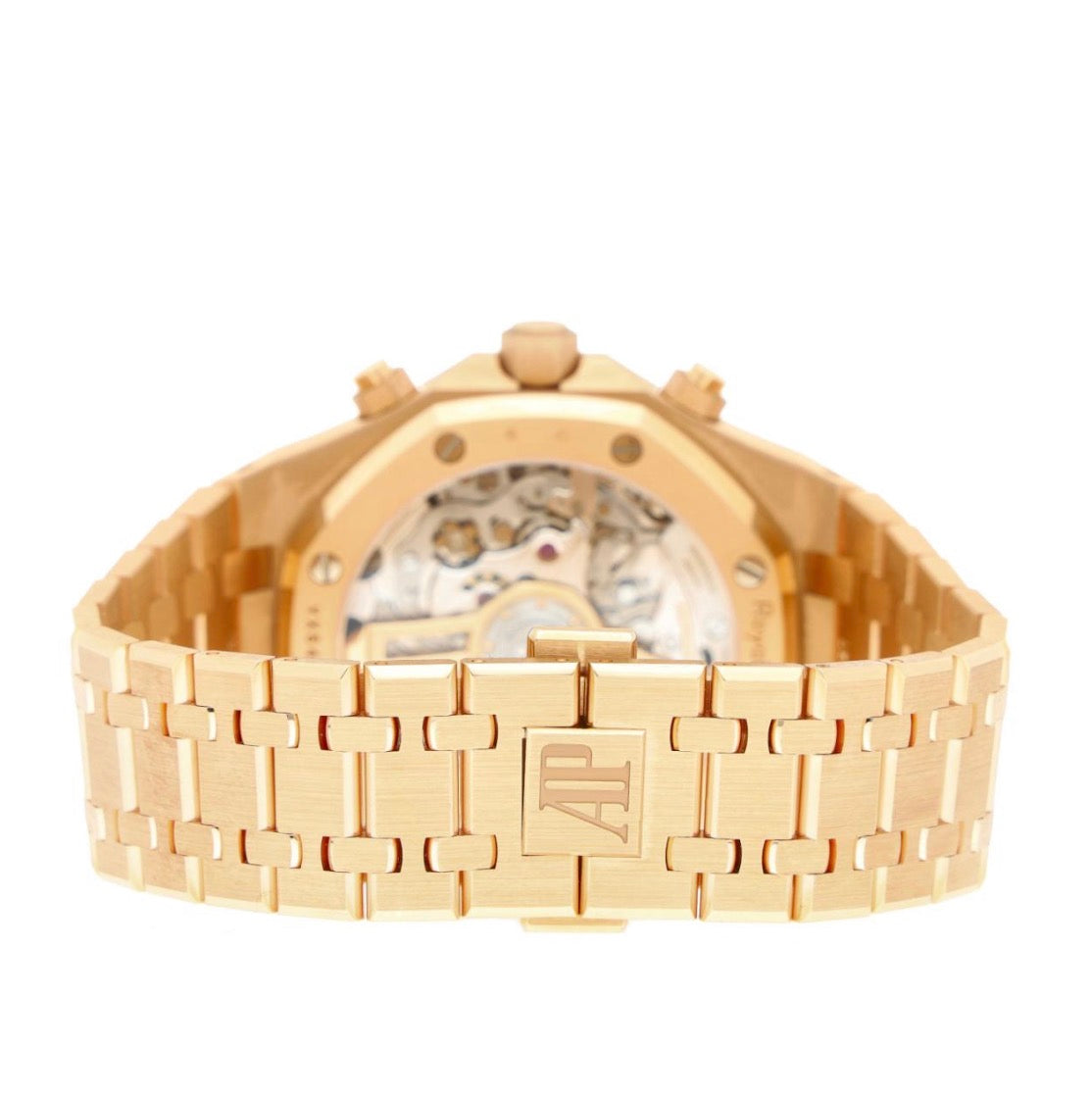 AP Royal Oak Chronograph, Roségold, blau